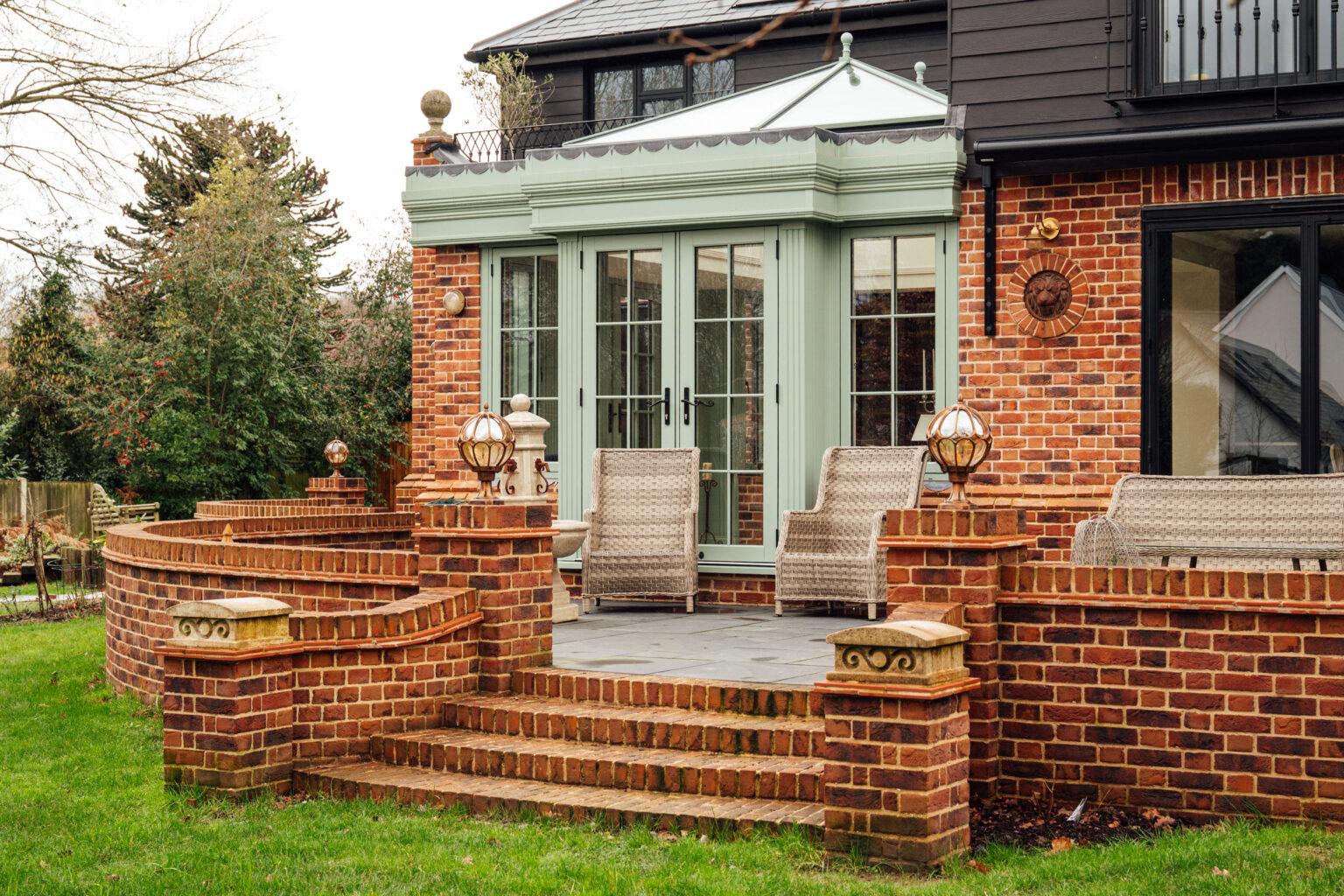 Residence 9 Conservatory bringing natural light into open-plan living space installations Rayleigh, Essex