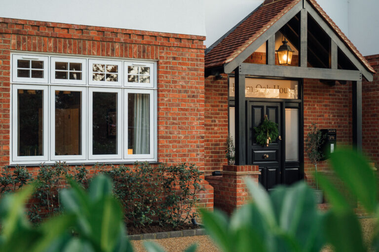 Timber-alternative flush windows for period home renovation in Upminster Essex
