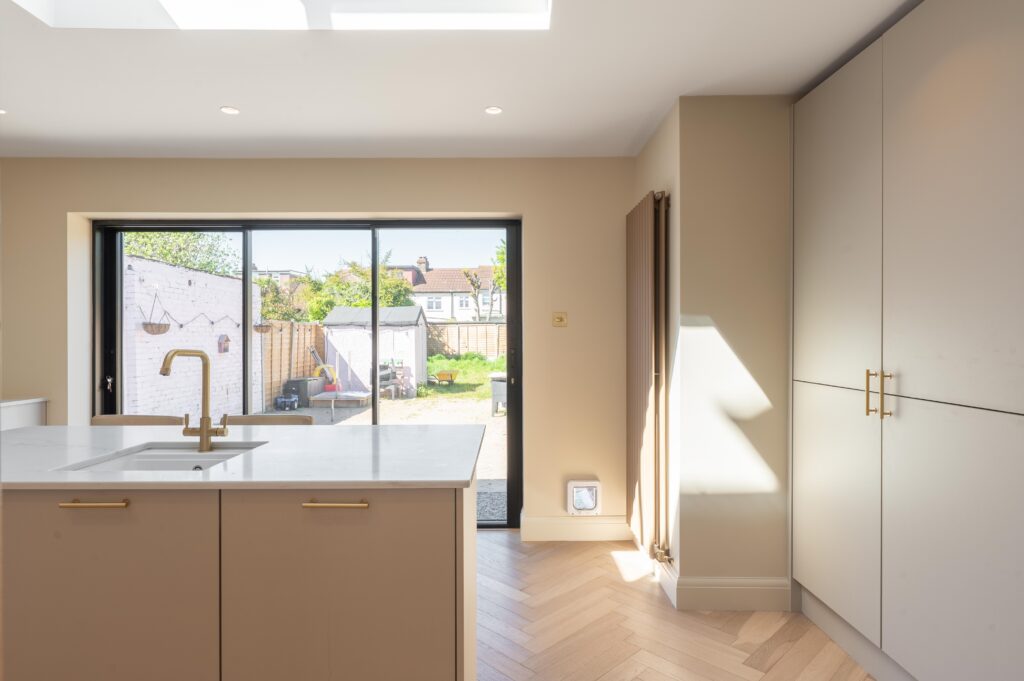 Cortizo Cor-Vision Plus sliding door with maximum glass surface Expert Installation in Hornchurch