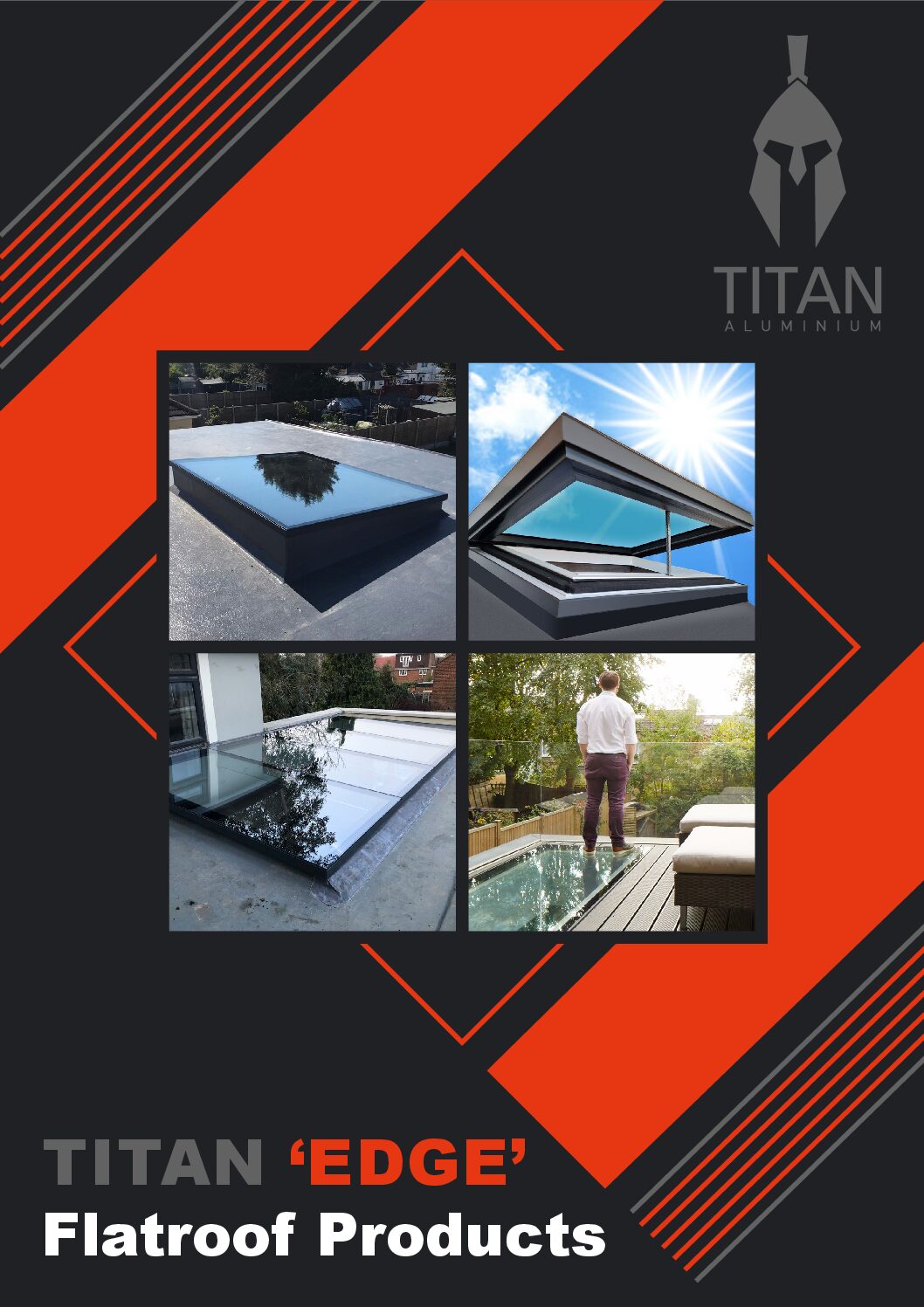 Titan Aluminium EdgeRooflight Brochure Digital pdf Brentwood Essex Rom Valley Glass and Glazing